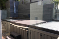 Dana Point jacuzzi deck and shower